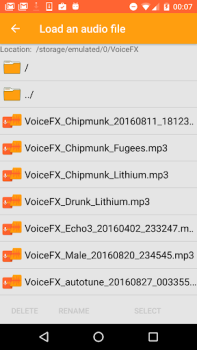 Scaricare VoiceFX - Cambia la tua voce c Intrattenimento per Android Screenshot 7