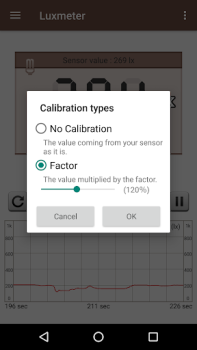 Scaricare Luxmetro : Smart Luxmeter Strumenti per Android Screenshot 5