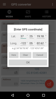 Scaricare Convertitore GPS Strumenti per Android Screenshot 6