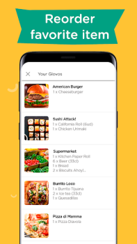 Scaricare Glovo Cibo a domicilio e altro Stile di vita per Android Screenshot 7