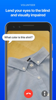 Scaricare Be My Eyes Stile di vita per Android Screenshot 2
