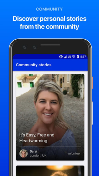 Scaricare Be My Eyes Stile di vita per Android Screenshot 7