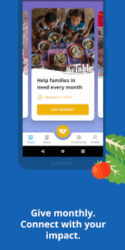 Scaricare ShareTheMeal: Donazioni Stile di vita per Android Screenshot 3