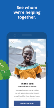 Scaricare ShareTheMeal: Donazioni Stile di vita per Android Screenshot 4
