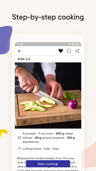 Scaricare Kitchen Stories: Recipes Cibo e bevande per Android Screenshot 2