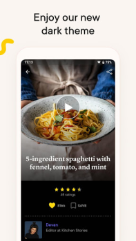 Scaricare Kitchen Stories: Recipes Cibo e bevande per Android Screenshot 7
