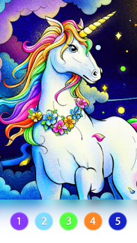 Coloring Fun : Color by Number