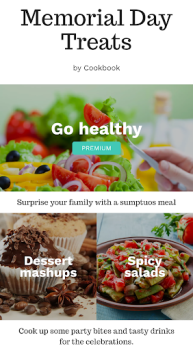 Scaricare Cookbook App Ricette di Cucina Cibo e bevande per Android Screenshot 2