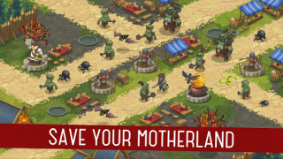 Scaricare Orcs Warriors: Offline Tower Defense Strategie per Android Screenshot 2
