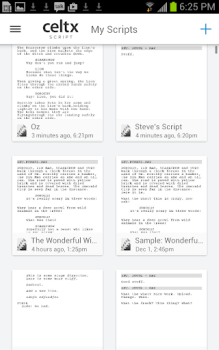 Scaricare Celtx Script Lavoro per Android Screenshot 2