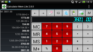 Scaricare Calcolatrice Mem Lavoro per Android Screenshot 4