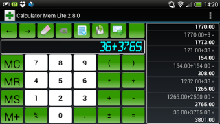 Scaricare Calcolatrice Mem Lavoro per Android Screenshot 7