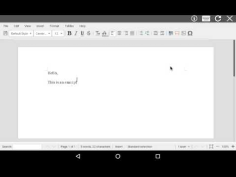 AndroDOC editor per Doc & Wor