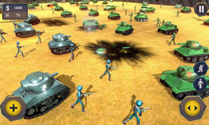 Scaricare Stickman Warriors War 2 Battle Azione per Android Screenshot 4