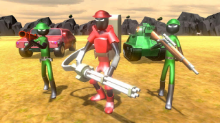 Scaricare Stickman Warriors War 2 Battle Azione per Android Screenshot 6