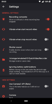 Scaricare Quick Video Recorder Strumenti per Android Screenshot 7