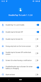 Scaricare Double Tap Screen On and Off Strumenti per Android Screenshot 2