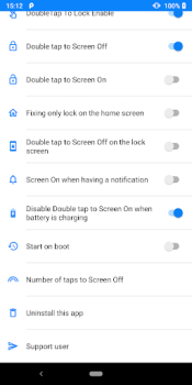 Scaricare Double Tap Screen On and Off Strumenti per Android Screenshot 3
