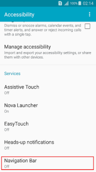 Scaricare Navigation Bar - NavBar Strumenti per Android Screenshot 3