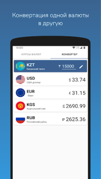 Scaricare Курсы валют Кыргызстана Finanza per Android Screenshot 6