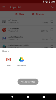 Scaricare APK Extractor: file delle app Strumenti per Android Screenshot 4