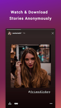 Scaricare Friendly For Instagram Sociale per Android Screenshot 2