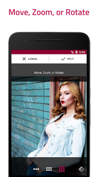 Scaricare PhotoSplit Grid Maker Sociale per Android Screenshot 3