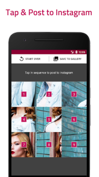Scaricare PhotoSplit Grid Maker Sociale per Android Screenshot 5