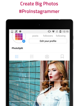 Scaricare PhotoSplit Grid Maker Sociale per Android Screenshot 6