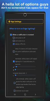 Scaricare Always On Edge Personalizzazione per Android Screenshot 3