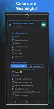 Scaricare Always On Edge Personalizzazione per Android Screenshot 4