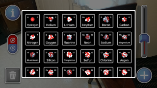 AR Atom Visualizer for ARCore