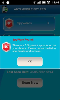 Scaricare Anti Spy Mobile Free Strumenti per Android Screenshot 3