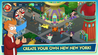 Scaricare Futurama: Worlds Of Tomorrow Avventure per Android Screenshot 2