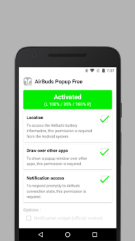 Scaricare AirBuds Popup - airpod battery Strumenti per Android Screenshot 3