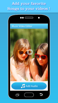 Scaricare Music Video Editor Add Audio Lettori ed editor video per Android Screenshot 2