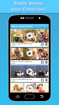 Scaricare Music Video Editor Add Audio Lettori ed editor video per Android Screenshot 5