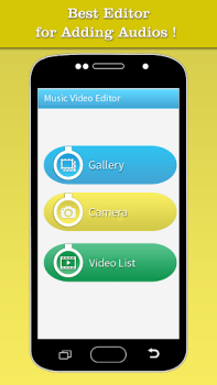 Scaricare Music Video Editor Add Audio Lettori ed editor video per Android Screenshot 6