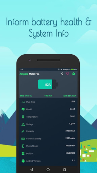 Scaricare xAmpere - Battery Charge Info Strumenti per Android Screenshot 2