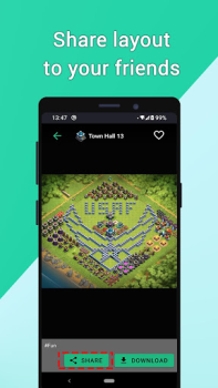 Scaricare Clashtasia - Base Layout link Intrattenimento per Android Screenshot 4
