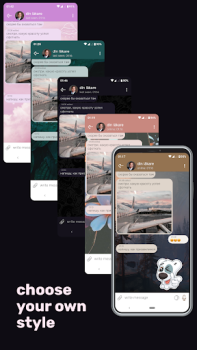 Scaricare xvii messenger for vk Sociale per Android Screenshot 3