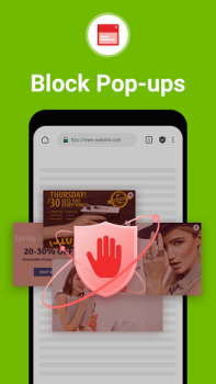 Scaricare FAB Adblocker Browser:Adblock Comunicazione per Android Screenshot 3