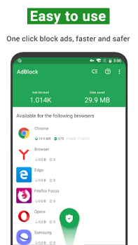 Scaricare AdClean for browsers Strumenti per Android Screenshot 3