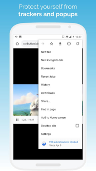 Scaricare Kiwi Browser - Fast & Quiet Comunicazione per Android Screenshot 2