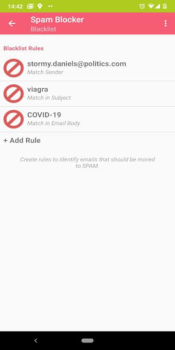 Scaricare Email Spam Blocker Lavoro per Android Screenshot 3