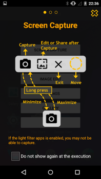 Scaricare Touchshot (Screenshot) Strumenti per Android Screenshot 2