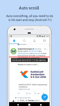 Scaricare LongShot for long screenshot Lavoro per Android Screenshot 2