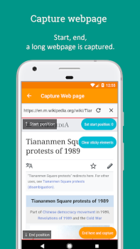Scaricare LongShot for long screenshot Lavoro per Android Screenshot 3