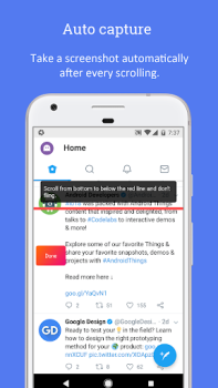 Scaricare LongShot for long screenshot Lavoro per Android Screenshot 5