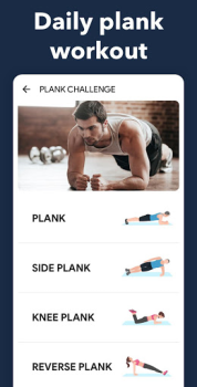 Scaricare Esercizi Plank a Casa Salute e fitness per Android Screenshot 4